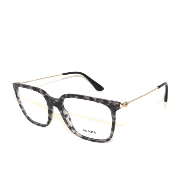 Prada 17T 17 53 VH3-1O1 Matte Gray Havana Eyeglasses - Picture 1 of 5